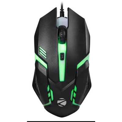Picture of M15 Wired Gaming Mouse with Adjustable DPI, RGB Lighting, Ergonomic Design, and High Precision Sensor for Gamers - Multicolor