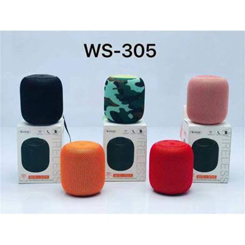 Picture of WSTER WS-305 Wireless Bluetooth Speaker with FM Radio, Calling Function, and TF Card Support