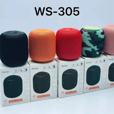 Picture of WSTER WS-305 Wireless Bluetooth Speaker with FM Radio, Calling Function, and TF Card Support