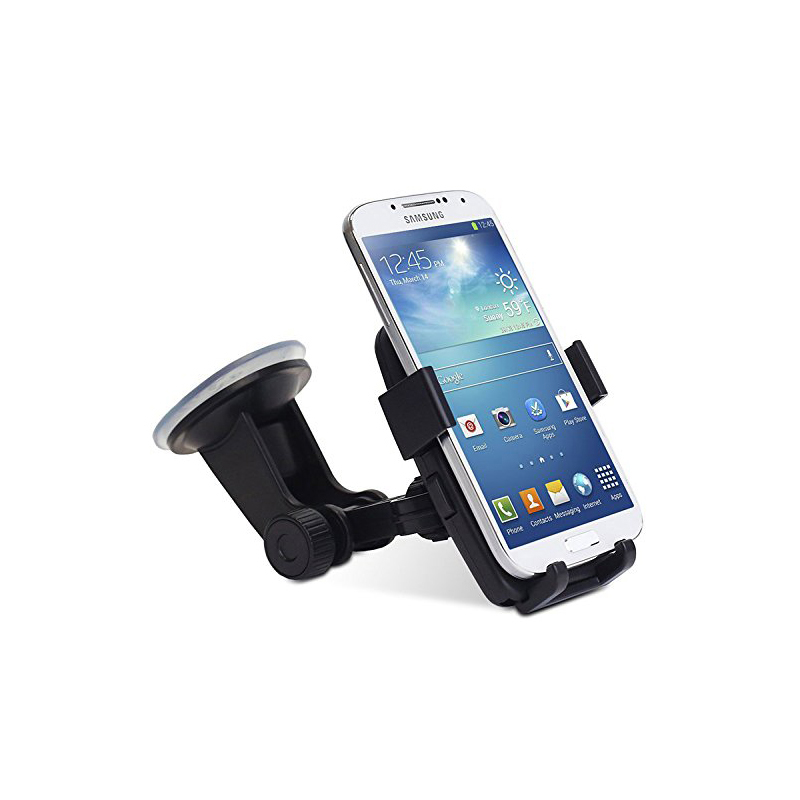 Picture of Adjustable Mobile Phone Holder with Suction Cup | Car Dashboard and Windshield Mount - Multicolor