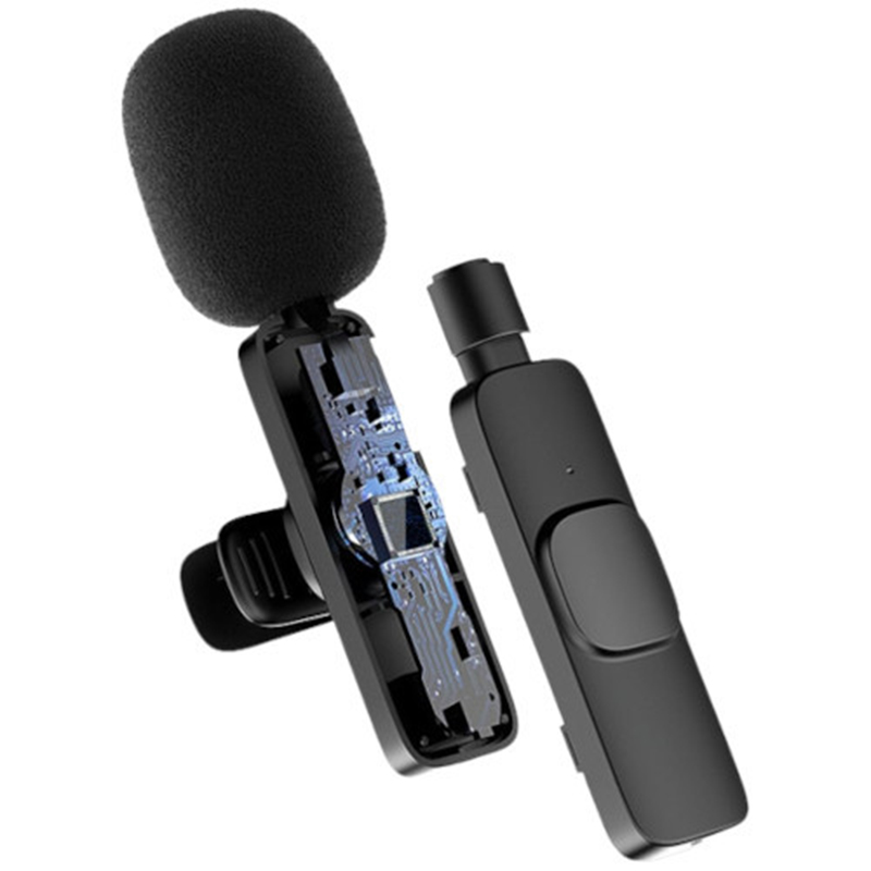 Picture of K8 Wireless Lavalier Microphone for Smartphones - Plug and Play High-Quality Audio - Multicolor