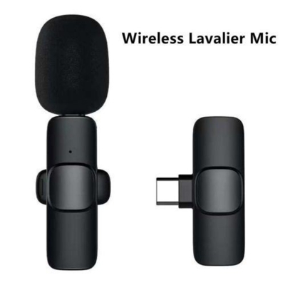 Picture of K8 Wireless Lavalier Microphone for Smartphones - Plug and Play High-Quality Audio - Multicolor