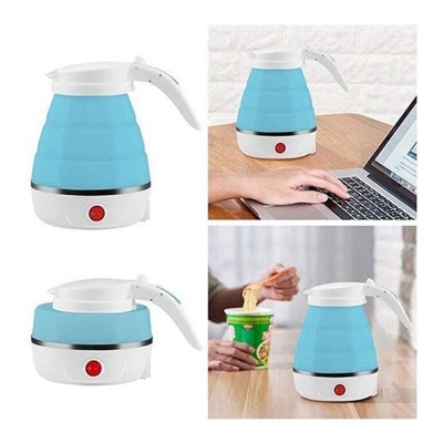 Picture of Travelling Folding Kettle Electric Silicone Foldable Water Kettles Compression - Multicolor