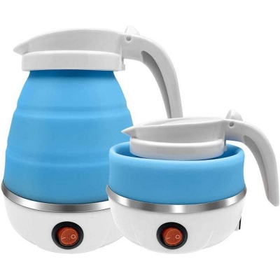 Picture of Travelling Folding Kettle Electric Silicone Foldable Water Kettles Compression - Multicolor