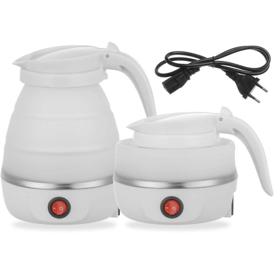 Picture of Travelling Folding Kettle Electric Silicone Foldable Water Kettles Compression - Multicolor