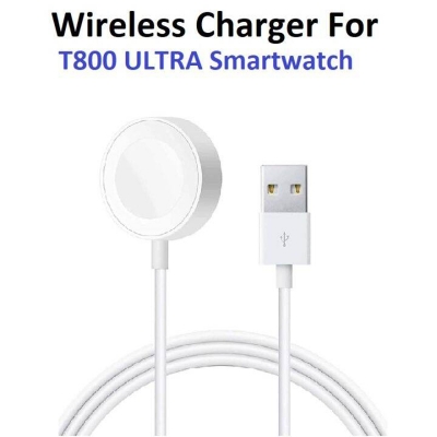 Picture of T900 ultra, T800 ultra, T900 ultra 2 , T800 ultra , Y10 ultra, Y20 ultra, Y60 ultra , Y70 ultra, Y80 ultra DT 900 Ultra, S9 Ultra, S9 Max, KW1 Max, KW2 Max, KW9 Max, KW19 Max smartwatch warless charger-White - Multicolor