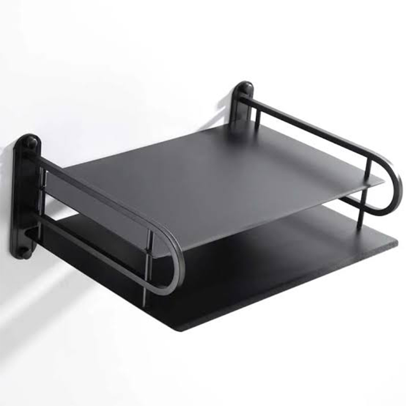 Picture of Wall Mounted Multi-Purpose Router Stand – Multi-Layer Shelf for Routers, Fiber Modems, TV Boxes, Projectors, and Speakers - Multicolor