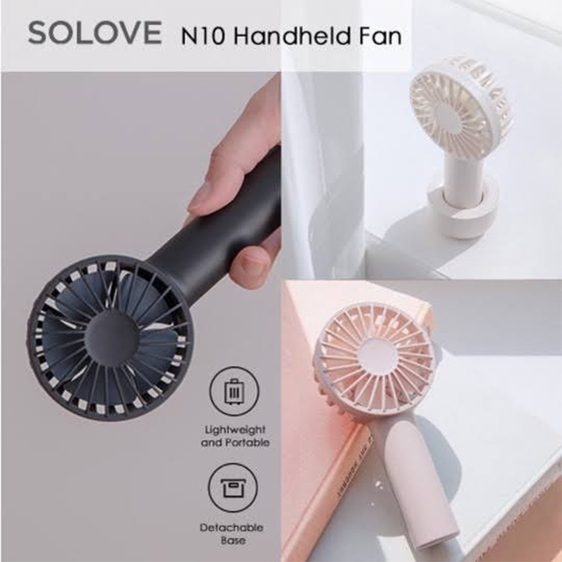 Picture of Portable Rechargeable Table Fan – Eternal Classics Design, USB Charging, Adjustable Speed, Compact and Lightweight - Multicolor