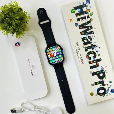 Picture of HiWatch Pro Smartwatch – 2.0” HD Display, Bluetooth Calling, Wireless Charging, Health & Fitness Tracker, IP67 Waterproof – TX100 Max Edition - Multicolor