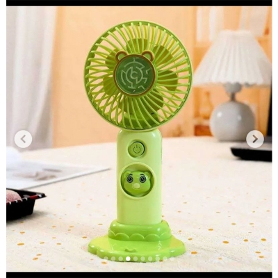 Picture of Portable Maze Hand Fan – USB Rechargeable Mini Fan with Cute Bear Design – Silent & Powerful Cooling – Perfect for Home, Office & Travel - Multicolor