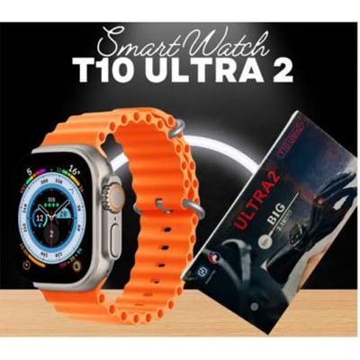 Picture of T10 Ultra 2 Smartwatch – 2.19” Infinite Display, Wireless Charging, Fitness Tracker, Bluetooth Call & Waterproof – Hiwatch PRO - Multicolor