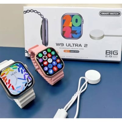 Picture of W9 Ultra 2 Smartwatch – 2.19” Infinite Display, Bluetooth Calling, NFC, Wireless Charging, Fitness Tracker, IP67 Waterproof – WATCH SMART - Multicolor