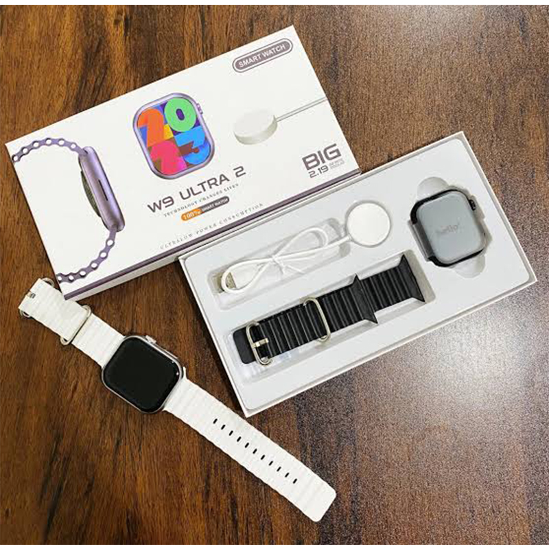Picture of W9 Ultra 2 Smartwatch – 2.19” Infinite Display, Bluetooth Calling, NFC, Wireless Charging, Fitness Tracker, IP67 Waterproof – WATCH SMART - Multicolor