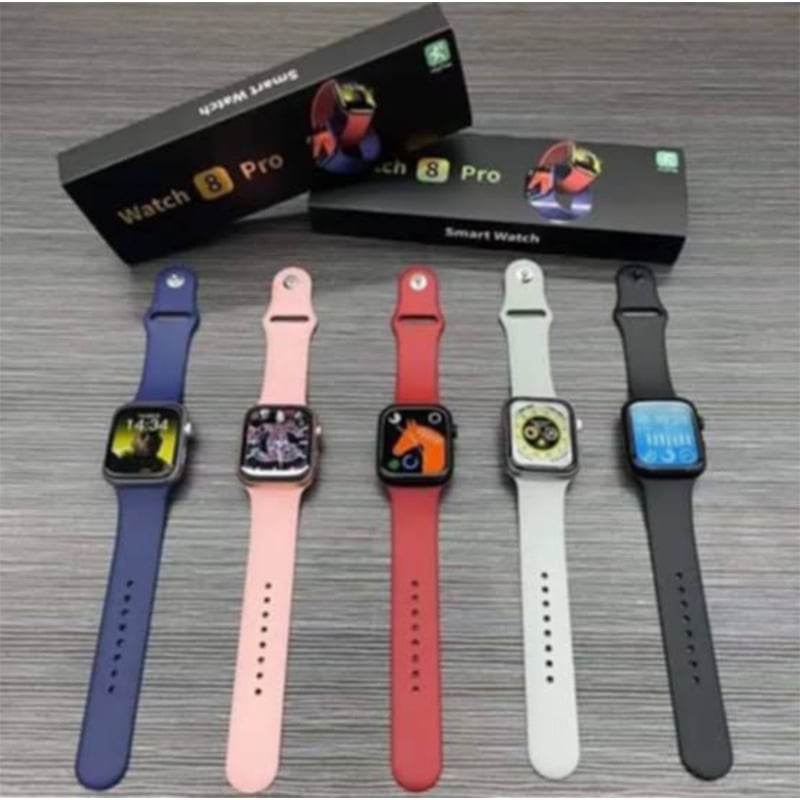 Picture of Smart Watch 8 Pro - High-Performance Fitness & Lifestyle Smartwatch ⌚ | HD Display | Bluetooth Calling | Sports & Health Tracking - Multicolor