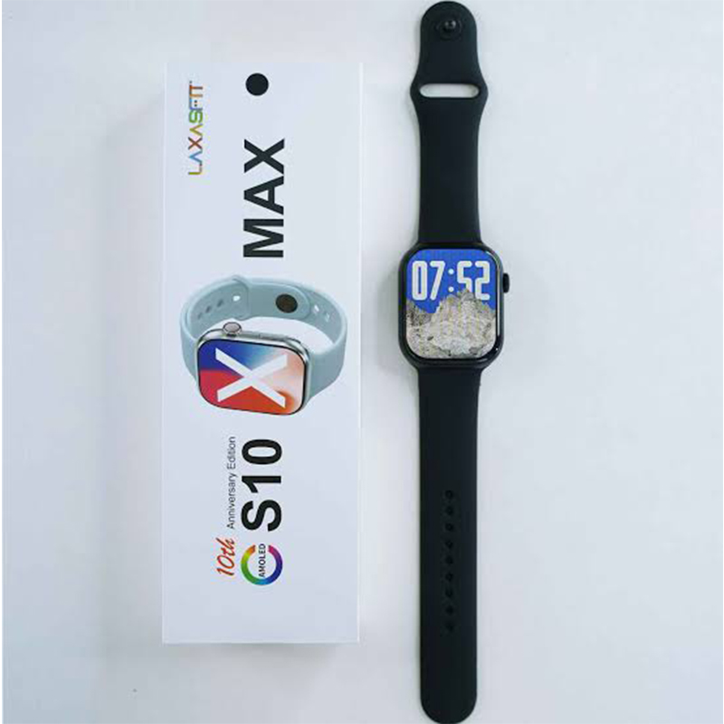 Picture of LAXASIT S10 Max AMOLED 10th Anniversary Edition Smartwatch – Premium Fitness Tracker ⌚🎉 - Multicolor