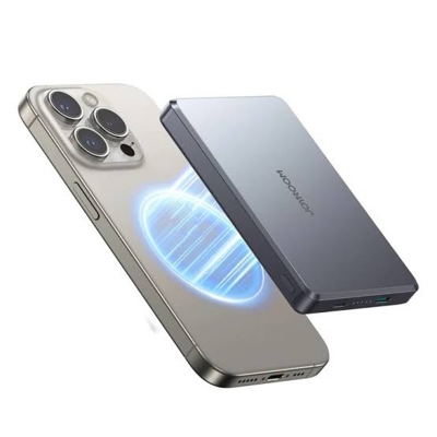Picture of Joyroom 10000mAh 20W Ultra-Slim Metal Magnetic Wireless Power Bank – Fast Charging 🔋📱 - Multicolor