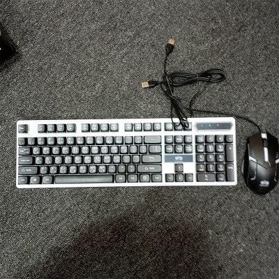 Picture of Gigasonic RGB-699GS Luminous Gaming Keyboard & Mouse Combo – RGB Backlight, High Precision Sensor, USB 2.0, 1.5M Cable 🎮💻 - Multicolor