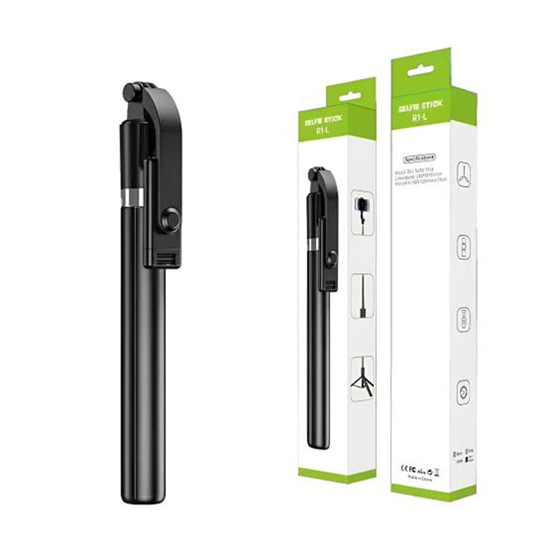 Picture of R1-L Wireless Selfie Stick with Tripod Stand – Extendable up to 5.6 Feet – Bluetooth Remote – Foldable & Lightweight 📸 - Multicolor