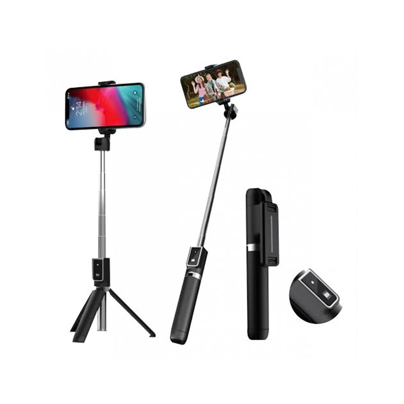 Picture of R1-L Wireless Selfie Stick with Tripod Stand – Extendable up to 5.6 Feet – Bluetooth Remote – Foldable & Lightweight 📸 - Multicolor