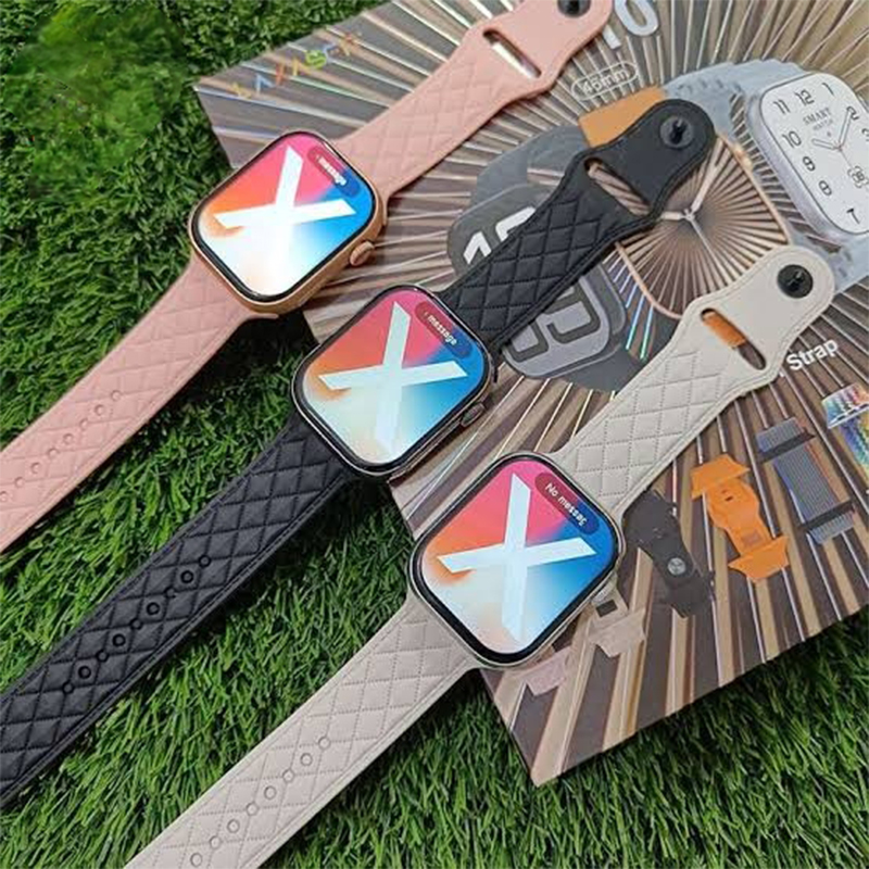 Picture of W10 Smart Watch 45mm – 10 in 1 Strap Edition | Bluetooth Call | Fitness Tracker | Heart Rate Monitor | Sports Mode | Waterproof | Stylish Design for Men & Women 🎉 - Multicolor