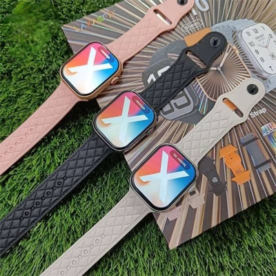 Picture of W10 Smart Watch 45mm – 10 in 1 Strap Edition | Bluetooth Call | Fitness Tracker | Heart Rate Monitor | Sports Mode | Waterproof | Stylish Design for Men & Women 🎉 - Multicolor