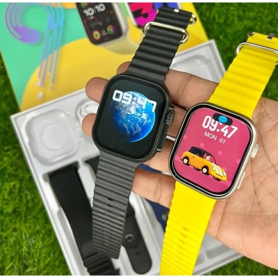 Picture of C69 Pro Smart Watch (49MM) – 2.19” Big Infinite Display, 7-in-1 Set, Wireless Charging, Fitness & Sports Tracker ⌚📱💖 - Multicolor