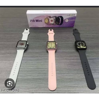 Picture of i10 Mini Smartwatch – Compact Design, HD Display, Wireless Charging, Fitness & Health Tracking, Smart Notifications - Multicolor