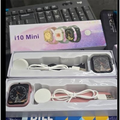 Picture of i10 Mini Smartwatch – Compact Design, HD Display, Wireless Charging, Fitness & Health Tracking, Smart Notifications - Multicolor