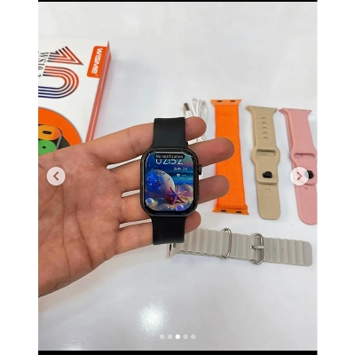 Picture of Wisme WS10-3 Max Smart Watch ⌚ | 3 Premium Straps Included 🎽 | Rugged Design | Bluetooth Calling 📞 | Fitness & Health Tracker ❤️ | HD Display 🌈 | Magnetic Charging ⚡ - Multicolor