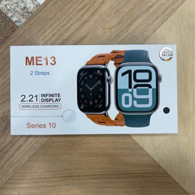 Picture of ME13 Smart Watch ⌚ | 2.21” Infinite Display 🌈 | Wireless Charging ⚡ | Fitness Tracker ❤️ | 2 Straps Included 🎽 | Series 10 Look ✨ - Multicolor