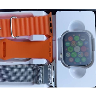 Picture of Wisme WS-76 AMOLED Smartwatch ⌚ – 1.92” Display 🖥️ – 3 Strap Bands Included 🎽 – Bluetooth Call 📞, Fitness Tracker 🏃, and Multifunctional Sports Watch for Men & Women - Multicolor