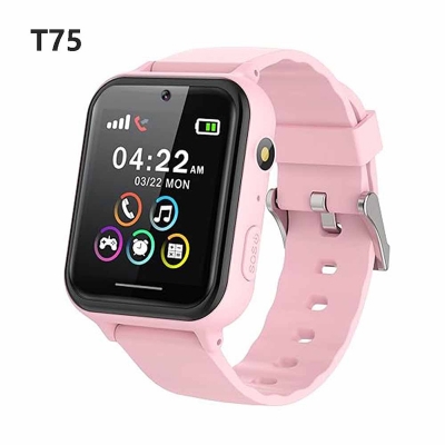Picture of T75 Smart Watch with SIM Card Slot, Bluetooth Calling, Fitness Tracker, Camera, Game, and App Sync – Stylish Touchscreen Smart Call Watch for Android & iOS - Multicolor