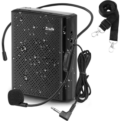 Picture of Voice Amplifier for Teachers with Wired Microphone Headset and Waistband, Portable Rechargeable Speaker Megaphone for Classrooms, Speeches, Tour Guide, Meeting, Coaches, Outdoors Indoors