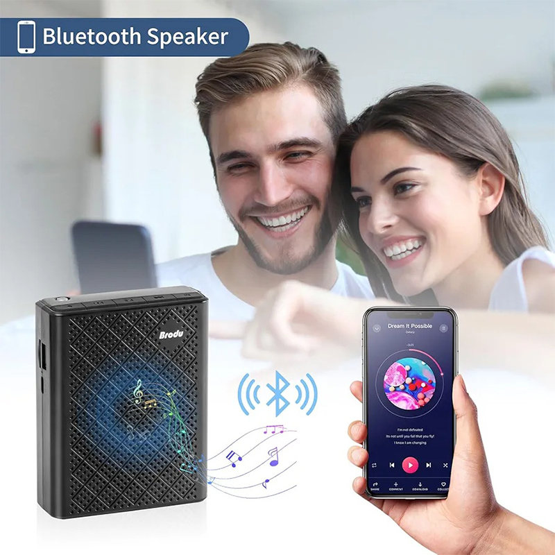 Picture of Voice Amplifier for Teachers with Wired Microphone Headset and Waistband, Portable Rechargeable Speaker Megaphone for Classrooms, Speeches, Tour Guide, Meeting, Coaches, Outdoors Indoors
