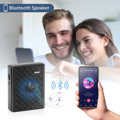 Picture of Voice Amplifier for Teachers with Wired Microphone Headset and Waistband, Portable Rechargeable Speaker Megaphone for Classrooms, Speeches, Tour Guide, Meeting, Coaches, Outdoors Indoors