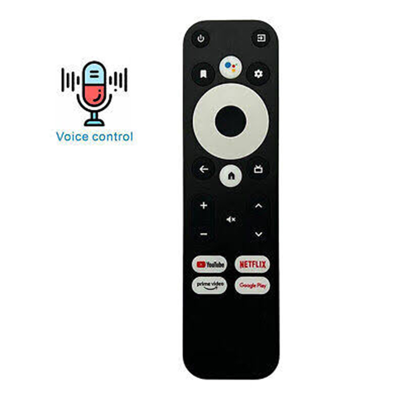 Picture of TX10 Pro Bluetooth Voice Control Smart Remote with Google Assistant – Universal Remote for Android TV, YouTube, Netflix, Prime Video & Google Play Navigation - Multicolor