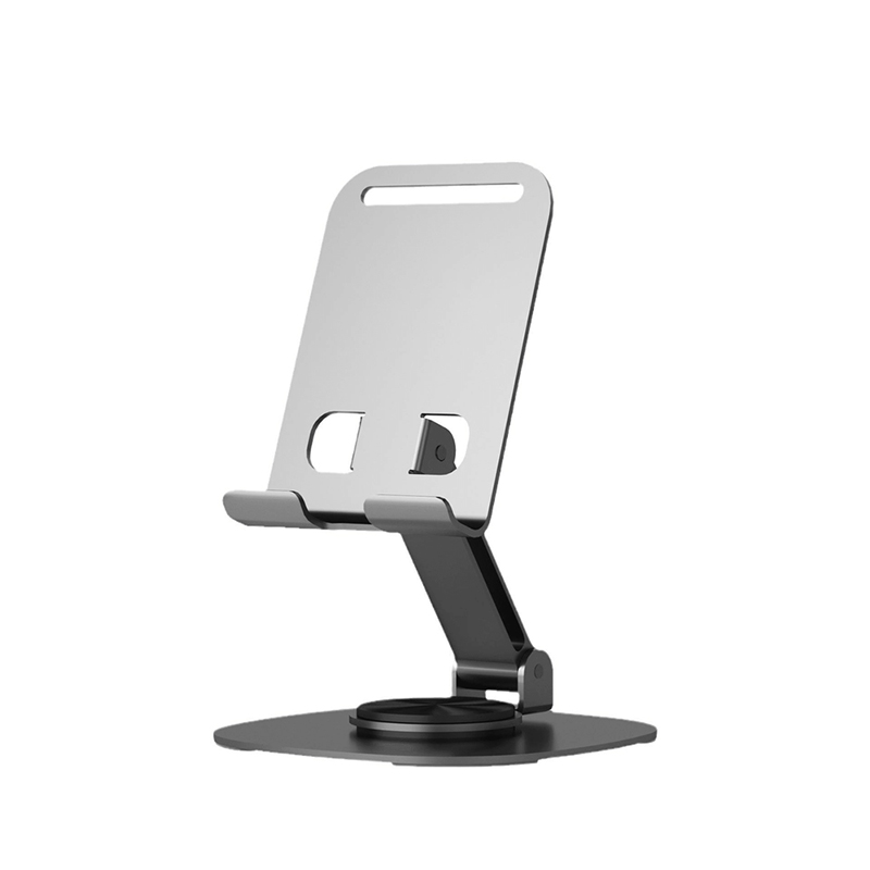 Picture of Desktop Folding Phone Stand 360 Rotateing – ZM-0114H – Adjustable Metal Stand for Mobile & Tablet (4"-12.9") - Multicolor
