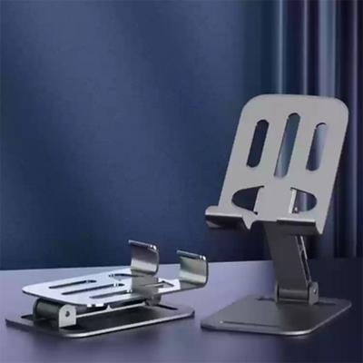 Picture of Alloy Phone Bracket Stand 720° Rotateing – NO.S379 – Foldable & Adjustable Metal Stand for Mobile & Tablet (4"-12.9") - Multicolor