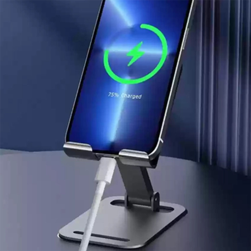 Picture of Alloy Phone Bracket Stand 720° Rotateing – NO.S379 – Foldable & Adjustable Metal Stand for Mobile & Tablet (4"-12.9") - Multicolor