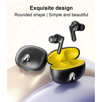 Picture of Stereo True Wireless Earphones – Smart Sports Headphones with ENC Noise Reduction, LED Digital Display, Fast Charging, High‑Quality Bass & Touch Control - Multicolor