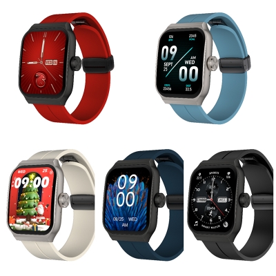 Picture of OV90 3D AMOLED Curve Screen Smart Watch – 2.01″ Ultra HD Display, Bluetooth Calling, Heart Rate & SpO₂ Monitor, IP67 Waterproof – Android & iOS Compatible