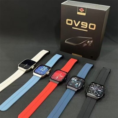 Picture of OV90 3D AMOLED Curve Screen Smart Watch – 2.01″ Ultra HD Display, Bluetooth Calling, Heart Rate & SpO₂ Monitor, IP67 Waterproof – Android & iOS Compatible