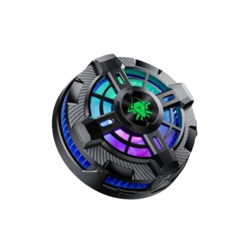 Picture of Plextone EX2 Pro RGB Magnetic Phone Cooler (Type-C, 2000mAh, Silent Cooling, RGB Light) - Multicolor