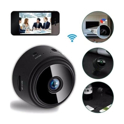 Picture of A9 Mini Camera – 1080P HD Wi-Fi Hidden Magnetic Nanny Cam, Night Vision & Motion Detection - Multicolor