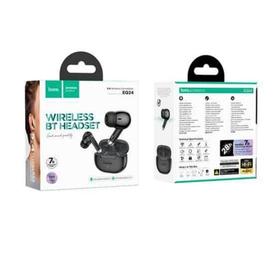 Picture of Hoco EQ24 Estrella Bluetooth 5.4 TWS Wireless Earbuds – 7-Hour Playback, Auto-Pairing, Master-Slave Switching, 320 mAh Case, Lightweight Ergonomic Design - Multicolor