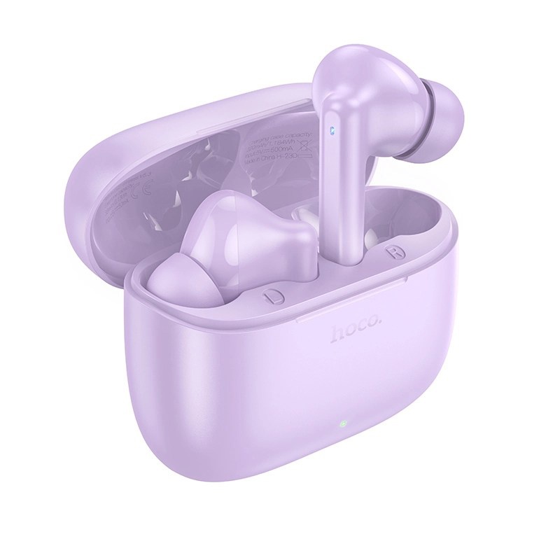 Picture of HOCO EQ2 True Wireless Earbuds – Bluetooth 5.3, 7 Hrs Playtime, Auto-Pair, Touch Control, 13 mm Drivers, Sweat-Proof In-Ear Design - Multicolor