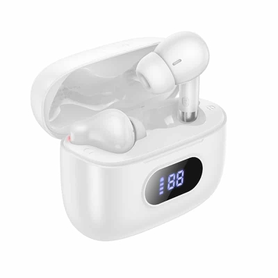 Picture of HOCO EQ2 Plus LED Display BT Headset – True Wireless Earbuds with Bluetooth 5.4, LED Digital Battery Indicator, Touch Control, 7-Hour Playback, Fast Type-C Charging – Compact & Ergonomic Design - Multicolor