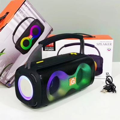 Picture of ET-312 Portable Wireless Bluetooth Speaker with RGB Lights, Wireless V5.3, 12H Playtime
