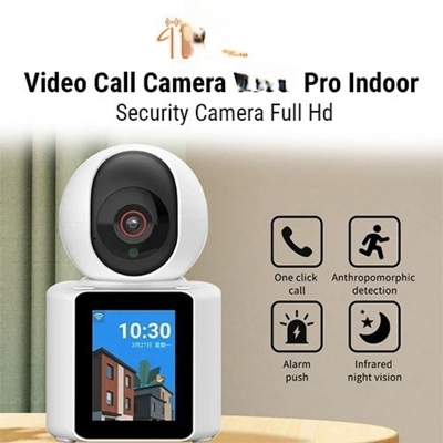 Picture of V360 Smart Video Calling PTZ IP Camera – WiFi Security Camera with 1080p HD, Two-Way Audio, Motion Detection & Mobile App Support - White