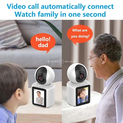 Picture of V360 Smart Video Calling PTZ IP Camera – WiFi Security Camera with 1080p HD, Two-Way Audio, Motion Detection & Mobile App Support - White